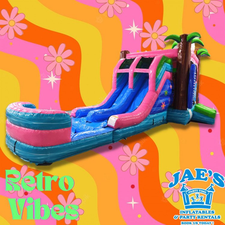 Retro Vibes XL Combo Jae's Inflatables & Party Rentals LLC Evansville IN