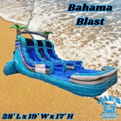 17’ Bahama Blast Double Lane Waterslide