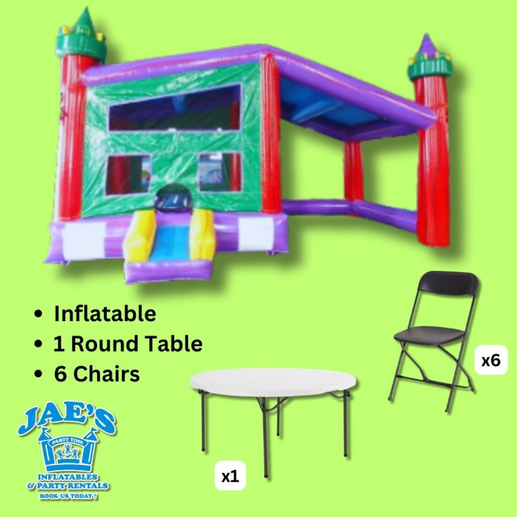 Party Package Canopy Bounce House