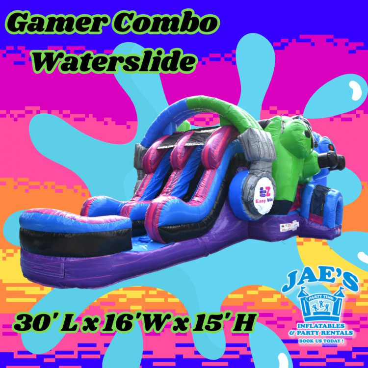 Gamer Water Slide Combo