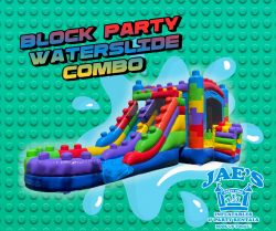 Block Party Water Slide Combo