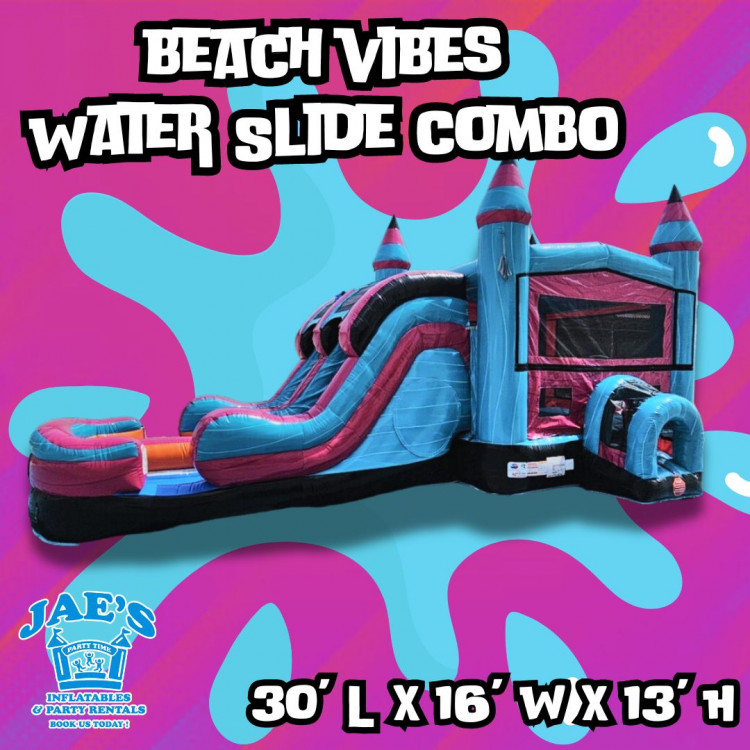 Beach Vibes Water Slide Combo